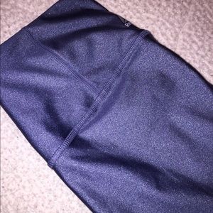 Reebok blue sparkling leggings. Size medium